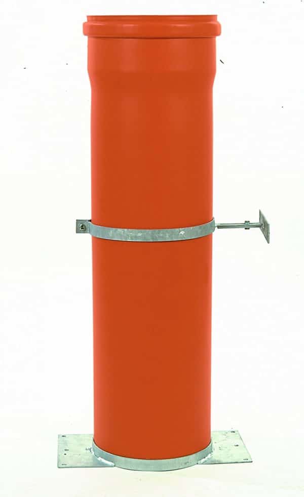 KG-Rohr 315mm - Wäscheabwurfschacht-Komplettset mit 1 Kippmulde – Bild 4
