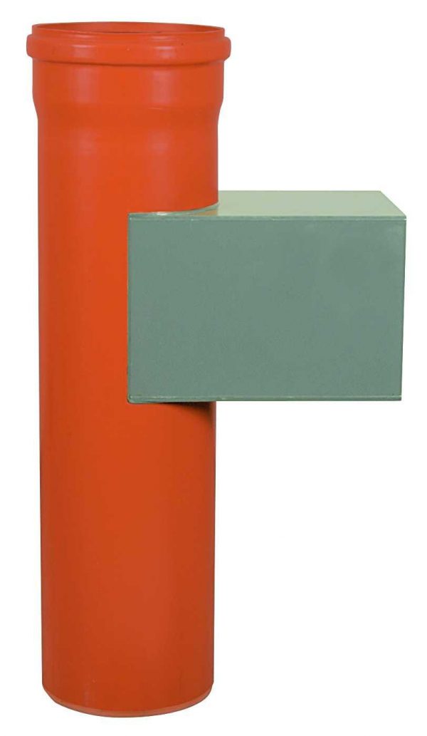 KG-Rohr 315mm - Wäscheabwurfschacht-Komplettset mit 1 Kippmulde – Bild 3