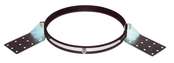 Standard-Etagenlager od. Schachtauflager für 250mm, 300mm und 315mm Wäscheschacht-Rohre – Bild 2